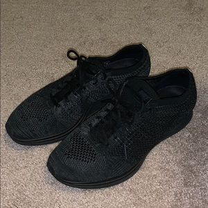 Nike Flyknit Racer Triple Black Marathon